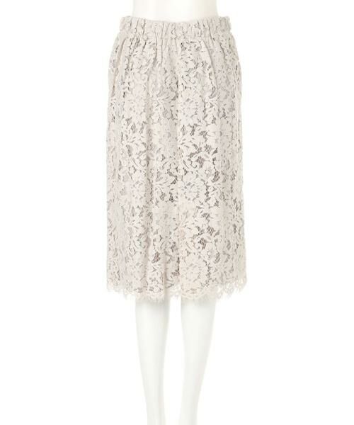 ＊＊N.Natural Beauty Basic / エヌ ナチュラルビューティーベーシック スカート | レースミモレスカート | 詳細27