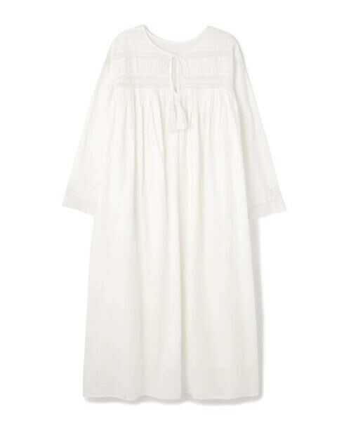 ＊＊N.Natural Beauty Basic / エヌ ナチュラルビューティーベーシック ワンピース | ショルダーレースワンピース（オフ）