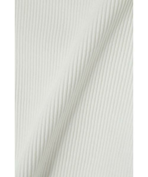 ＊＊N.Natural Beauty Basic / エヌ ナチュラルビューティーベーシック カットソー | リブインナーレース付きVネックキャミソール | 詳細2