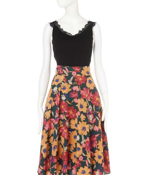 ＊＊N.Natural Beauty Basic / エヌ ナチュラルビューティーベーシック カットソー | リブインナーレース付きVネックキャミソール | 詳細11