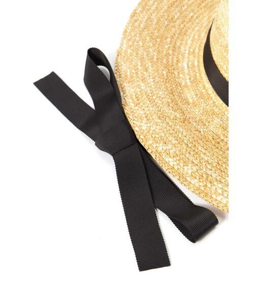 ＊＊N.Natural Beauty Basic / エヌ ナチュラルビューティーベーシック 服飾小物 | 麦わらポークパイハット | 詳細3