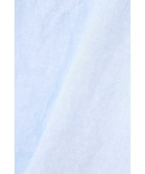 ＊＊N.Natural Beauty Basic / エヌ ナチュラルビューティーベーシック シャツ・ブラウス | 麻スキッパーシャツ | 詳細4