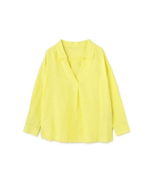 ＊＊N.Natural Beauty Basic / エヌ ナチュラルビューティーベーシック シャツ・ブラウス | 麻スキッパーシャツ | 詳細5