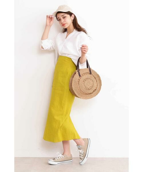 ＊＊N.Natural Beauty Basic / エヌ ナチュラルビューティーベーシック シャツ・ブラウス | 麻スキッパーシャツ | 詳細13