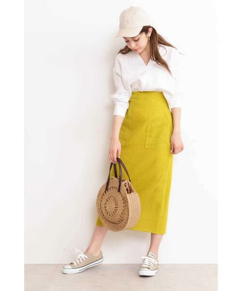 ＊＊N.Natural Beauty Basic / エヌ ナチュラルビューティーベーシック シャツ・ブラウス | 麻スキッパーシャツ | 詳細14