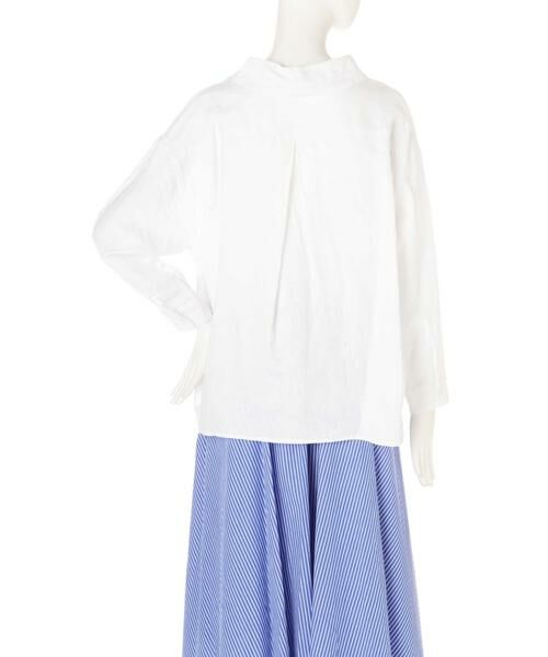 ＊＊N.Natural Beauty Basic / エヌ ナチュラルビューティーベーシック シャツ・ブラウス | 麻スキッパーシャツ | 詳細15