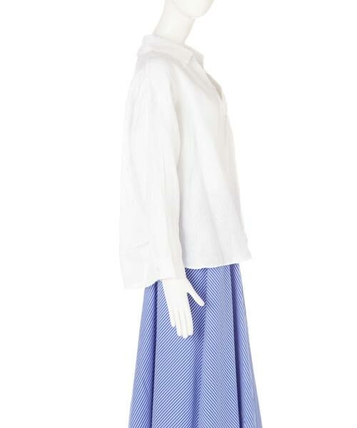 ＊＊N.Natural Beauty Basic / エヌ ナチュラルビューティーベーシック シャツ・ブラウス | 麻スキッパーシャツ | 詳細16