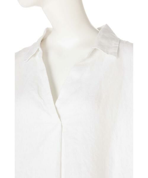 ＊＊N.Natural Beauty Basic / エヌ ナチュラルビューティーベーシック シャツ・ブラウス | 麻スキッパーシャツ | 詳細17