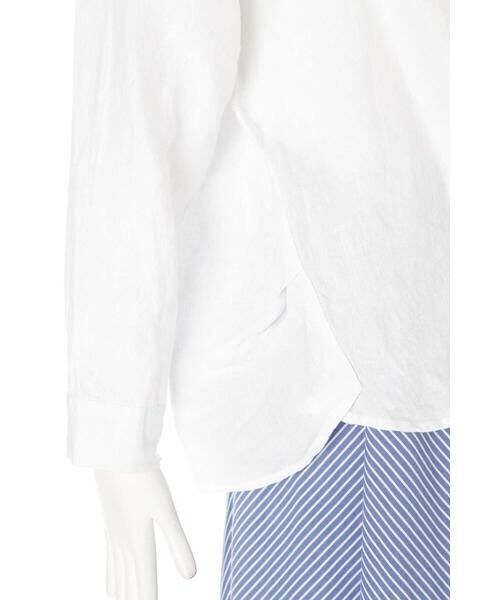 ＊＊N.Natural Beauty Basic / エヌ ナチュラルビューティーベーシック シャツ・ブラウス | 麻スキッパーシャツ | 詳細19