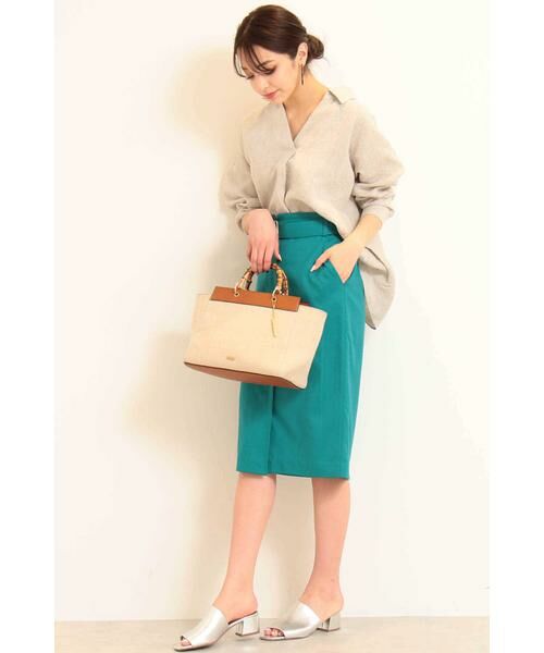 ＊＊N.Natural Beauty Basic / エヌ ナチュラルビューティーベーシック シャツ・ブラウス | 麻スキッパーシャツ | 詳細24