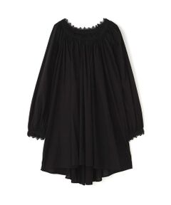 ボリュームギャザーチュニックブラウス