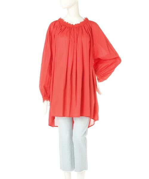 ＊＊N.Natural Beauty Basic / エヌ ナチュラルビューティーベーシック シャツ・ブラウス | ボリュームギャザーチュニックブラウス | 詳細1