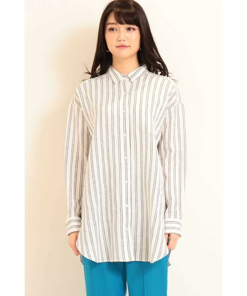 ＊＊N.Natural Beauty Basic / エヌ ナチュラルビューティーベーシック シャツ・ブラウス | 麻リラックスシャツ | 詳細5