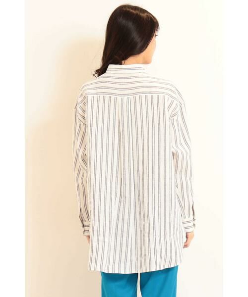 ＊＊N.Natural Beauty Basic / エヌ ナチュラルビューティーベーシック シャツ・ブラウス | 麻リラックスシャツ | 詳細7