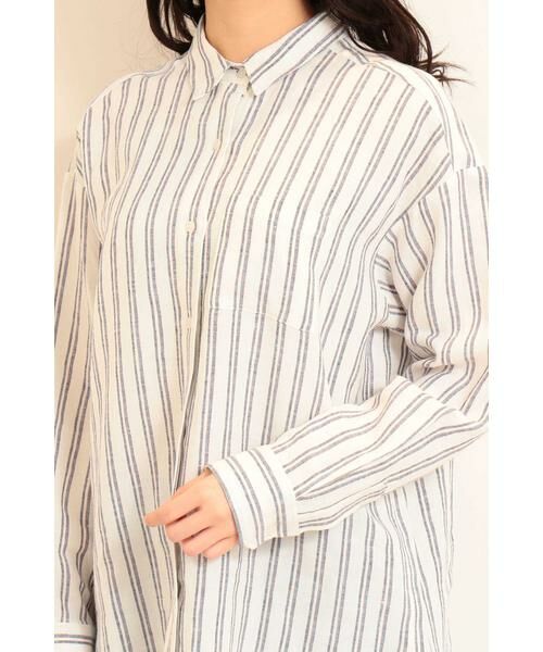 ＊＊N.Natural Beauty Basic / エヌ ナチュラルビューティーベーシック シャツ・ブラウス | 麻リラックスシャツ | 詳細8