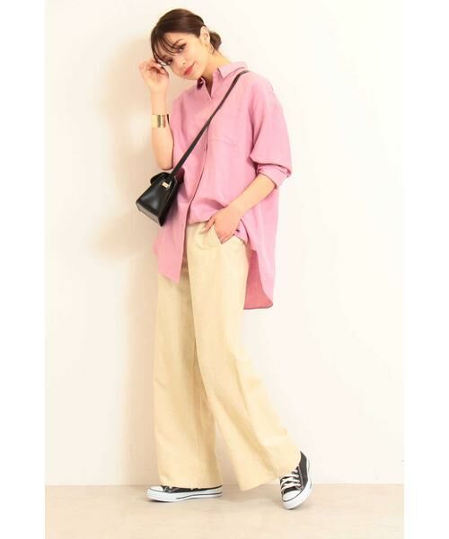 ＊＊N.Natural Beauty Basic / エヌ ナチュラルビューティーベーシック シャツ・ブラウス | 麻リラックスシャツ | 詳細10