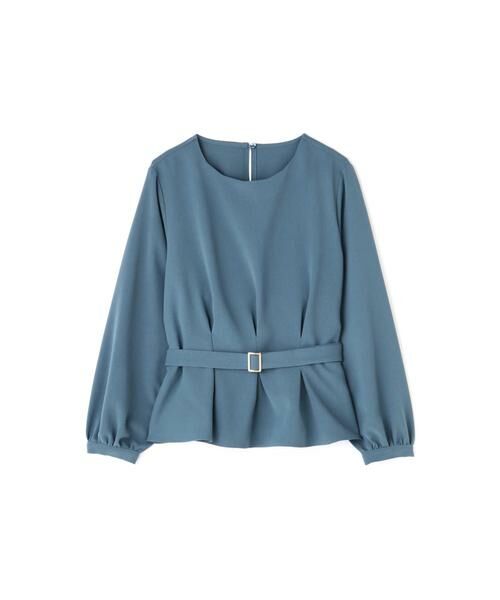 ＊＊N.Natural Beauty Basic / エヌ ナチュラルビューティーベーシック シャツ・ブラウス | ウエストタックペプラムブラウス | 詳細1