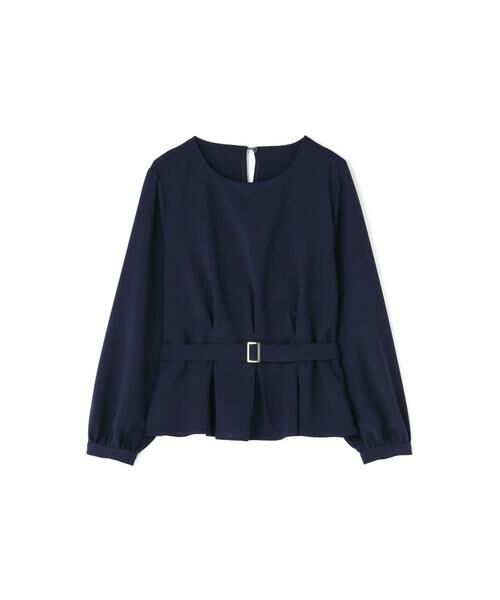 ＊＊N.Natural Beauty Basic / エヌ ナチュラルビューティーベーシック シャツ・ブラウス | ウエストタックペプラムブラウス | 詳細6