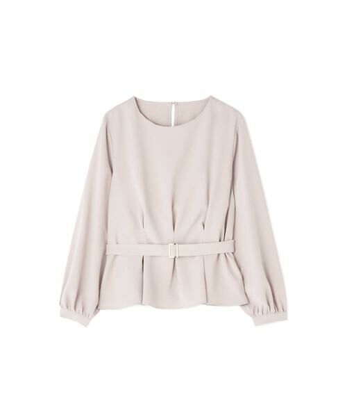 ＊＊N.Natural Beauty Basic / エヌ ナチュラルビューティーベーシック シャツ・ブラウス | ウエストタックペプラムブラウス | 詳細11