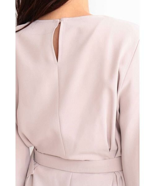 ＊＊N.Natural Beauty Basic / エヌ ナチュラルビューティーベーシック シャツ・ブラウス | ウエストタックペプラムブラウス | 詳細20