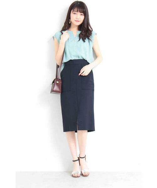 ＊＊N.Natural Beauty Basic / エヌ ナチュラルビューティーベーシック スカート | フロントスリットスカート | 詳細19