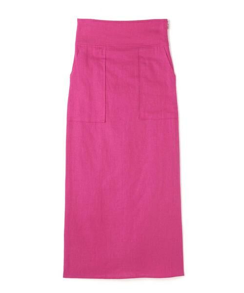 ＊＊N.Natural Beauty Basic / エヌ ナチュラルビューティーベーシック スカート | 麻タイトマキシスカート | 詳細10