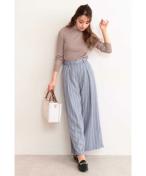 **N.Natural Beauty Basic / エヌ ナチュラルビューティーベーシック パンツ | リスタビュールワイドパンツ | 詳細2