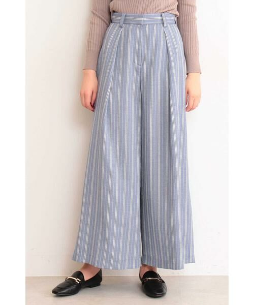 **N.Natural Beauty Basic / エヌ ナチュラルビューティーベーシック パンツ | リスタビュールワイドパンツ | 詳細7