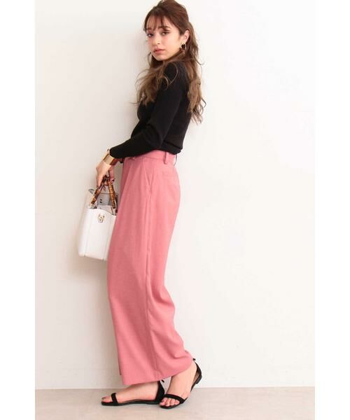 **N.Natural Beauty Basic / エヌ ナチュラルビューティーベーシック パンツ | リスタビュールワイドパンツ | 詳細15