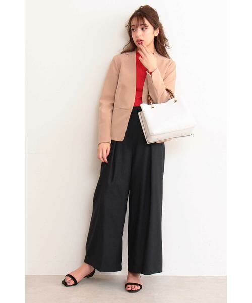 **N.Natural Beauty Basic / エヌ ナチュラルビューティーベーシック パンツ | リスタビュールワイドパンツ | 詳細21