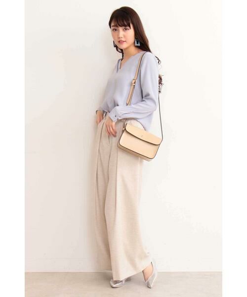 **N.Natural Beauty Basic / エヌ ナチュラルビューティーベーシック パンツ | リスタビュールワイドパンツ | 詳細25