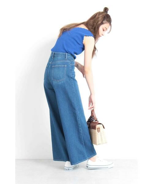 ＊＊N.Natural Beauty Basic / エヌ ナチュラルビューティーベーシック パンツ | パラツォデニム | 詳細15