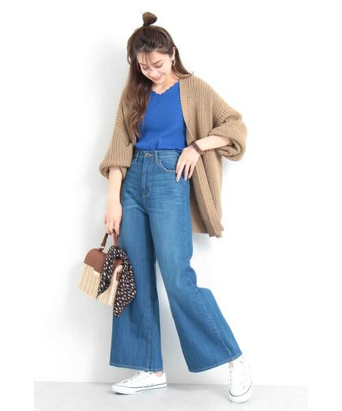 ＊＊N.Natural Beauty Basic / エヌ ナチュラルビューティーベーシック パンツ | パラツォデニム | 詳細16