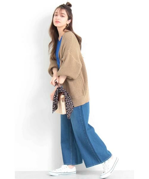 ＊＊N.Natural Beauty Basic / エヌ ナチュラルビューティーベーシック パンツ | パラツォデニム | 詳細17