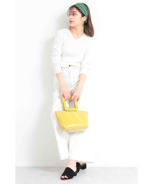 ＊＊N.Natural Beauty Basic / エヌ ナチュラルビューティーベーシック パンツ | パラツォデニム | 詳細22