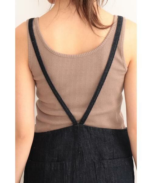 ＊＊N.Natural Beauty Basic / エヌ ナチュラルビューティーベーシック ワンピース | フロントファスナーデニムサロペット | 詳細11