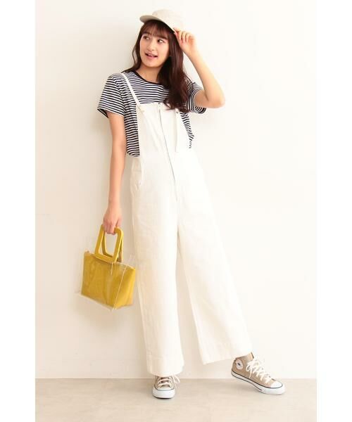 ＊＊N.Natural Beauty Basic / エヌ ナチュラルビューティーベーシック ワンピース | フロントファスナーデニムサロペット | 詳細13