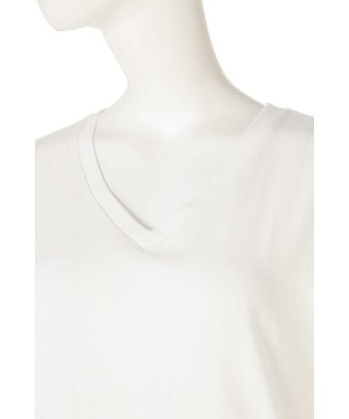 ＊＊N.Natural Beauty Basic / エヌ ナチュラルビューティーベーシック カットソー | ベーシックTシャツ Vネック | 詳細7