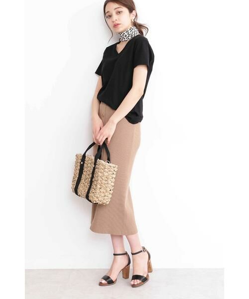 ＊＊N.Natural Beauty Basic / エヌ ナチュラルビューティーベーシック カットソー | ベーシックTシャツ Vネック | 詳細12