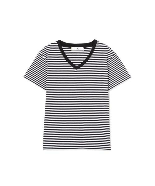 ＊＊N.Natural Beauty Basic / エヌ ナチュラルビューティーベーシック カットソー | ベーシックTシャツ Vネック | 詳細14