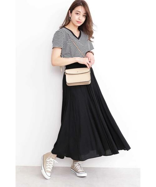 ＊＊N.Natural Beauty Basic / エヌ ナチュラルビューティーベーシック カットソー | ベーシックTシャツ Vネック | 詳細15