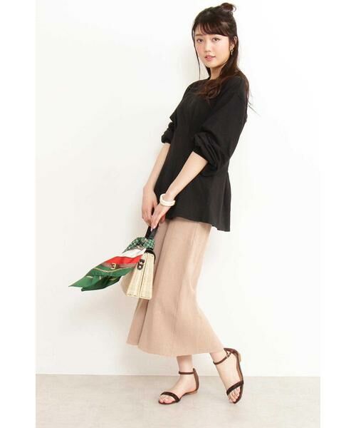 ＊＊N.Natural Beauty Basic / エヌ ナチュラルビューティーベーシック カットソー | ペプラムカットソー | 詳細8