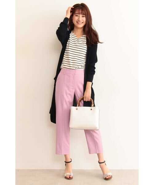 ＊＊N.Natural Beauty Basic / エヌ ナチュラルビューティーベーシック ニット・セーター | 総針コンパクトVネックニット | 詳細4