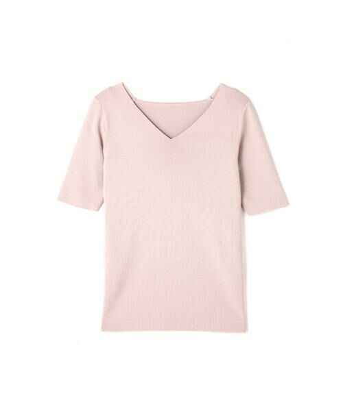 ＊＊N.Natural Beauty Basic / エヌ ナチュラルビューティーベーシック ニット・セーター | 総針コンパクトVネックニット | 詳細6