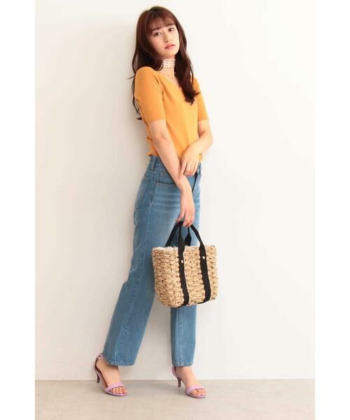 ＊＊N.Natural Beauty Basic / エヌ ナチュラルビューティーベーシック ニット・セーター | 総針コンパクトVネックニット | 詳細12