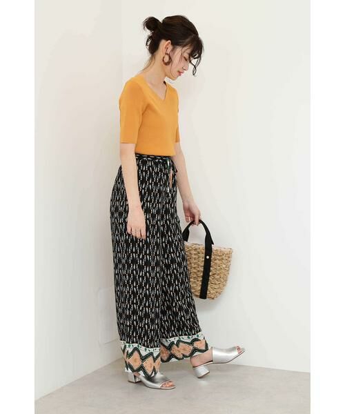 ＊＊N.Natural Beauty Basic / エヌ ナチュラルビューティーベーシック ニット・セーター | 総針コンパクトVネックニット | 詳細13