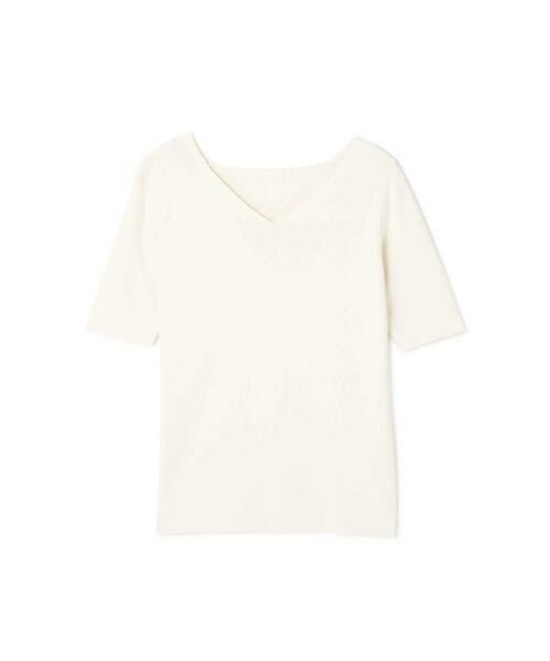 ＊＊N.Natural Beauty Basic / エヌ ナチュラルビューティーベーシック ニット・セーター | 総針コンパクトVネックニット | 詳細20