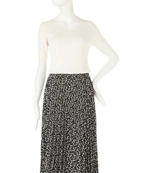 ＊＊N.Natural Beauty Basic / エヌ ナチュラルビューティーベーシック ニット・セーター | 総針コンパクトVネックニット | 詳細24