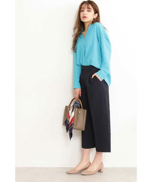 ＊＊N.Natural Beauty Basic / エヌ ナチュラルビューティーベーシック シャツ・ブラウス | ドライポプリンシャツ | 詳細3