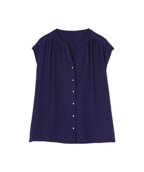 ＊＊N.Natural Beauty Basic / エヌ ナチュラルビューティーベーシック シャツ・ブラウス | ゴールドパーツ釦ブラウス | 詳細6